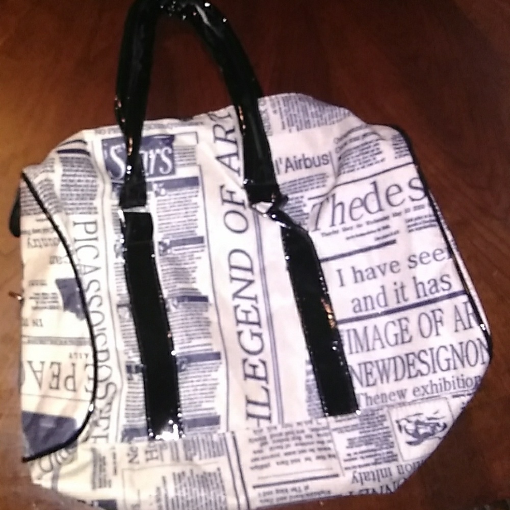 Newsprint Tote